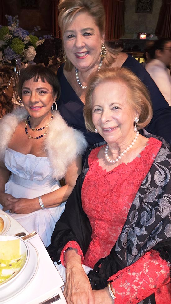 Assembly Member Rebecca Seawright, Maribel and Louise.  Photo by: rose billings black tie international magazine 