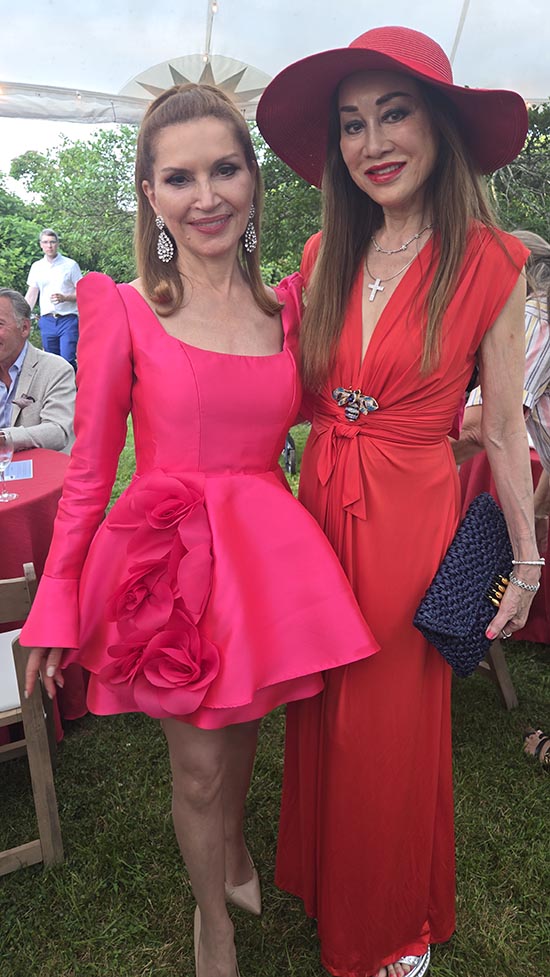 Jean Shafiroff and Lucia Hwong Gordon