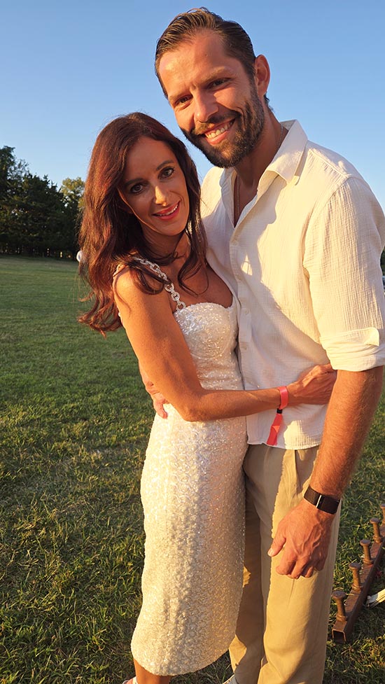 Gretchen Matthews and Matt Aronberg