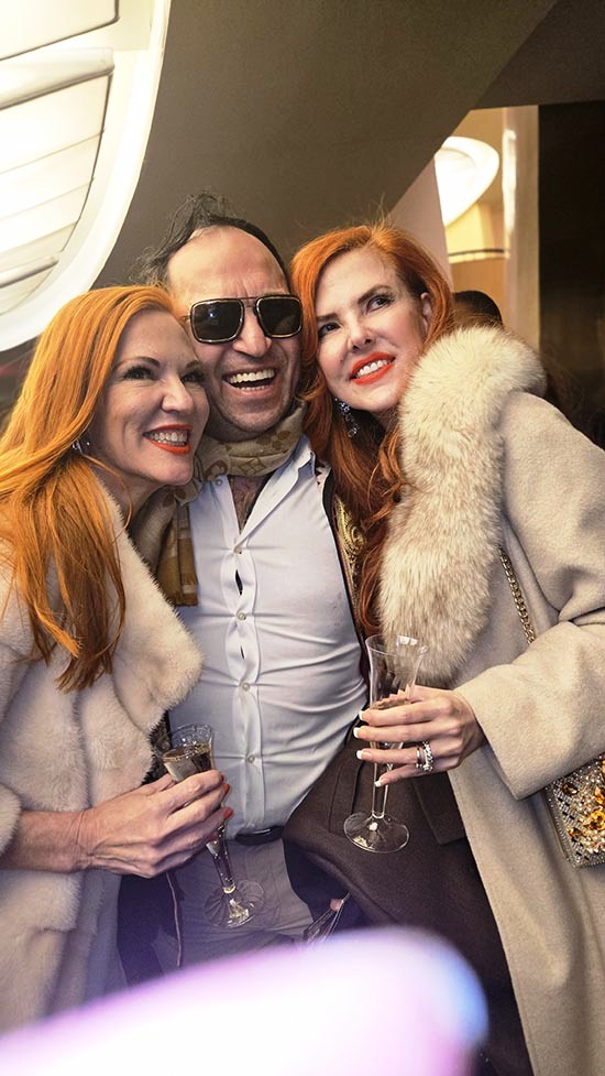 Quinn Lemley, David Sexta and Lorraine Silvetz