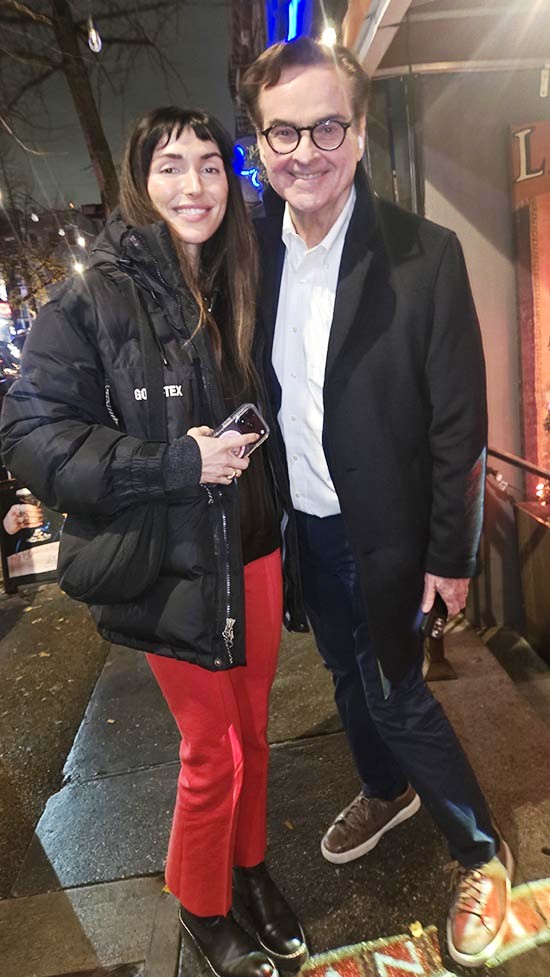 Rebecca Schwartz and Steve Higgins