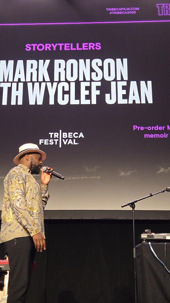Wyclef Jean, Mark Ronson