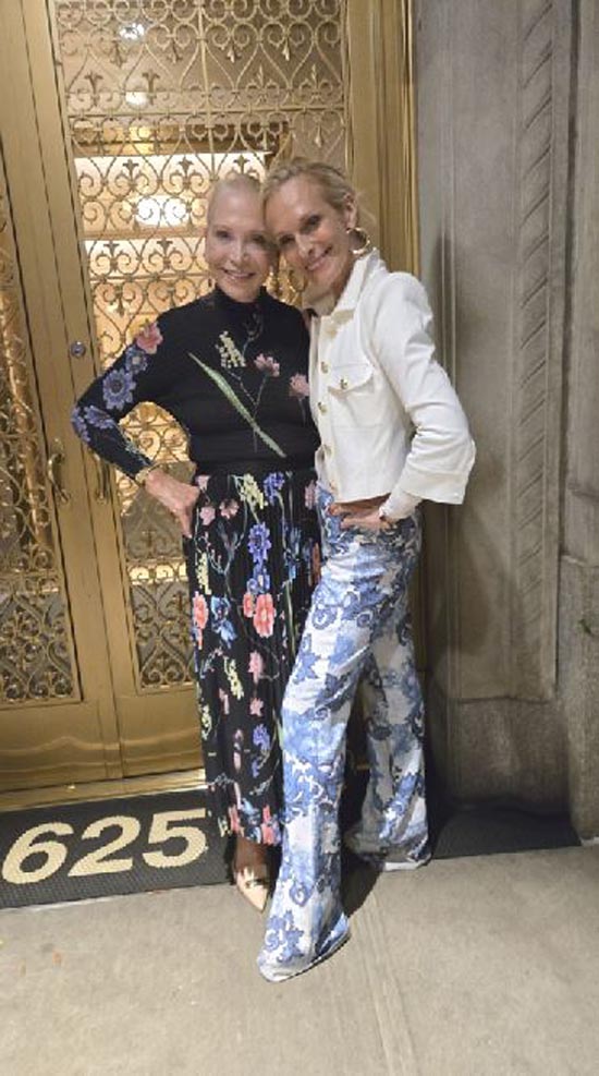 Suzan Kremer  and Consuelo Vanderbilt.  photo by: Rose Billings Black Tie International Magazine