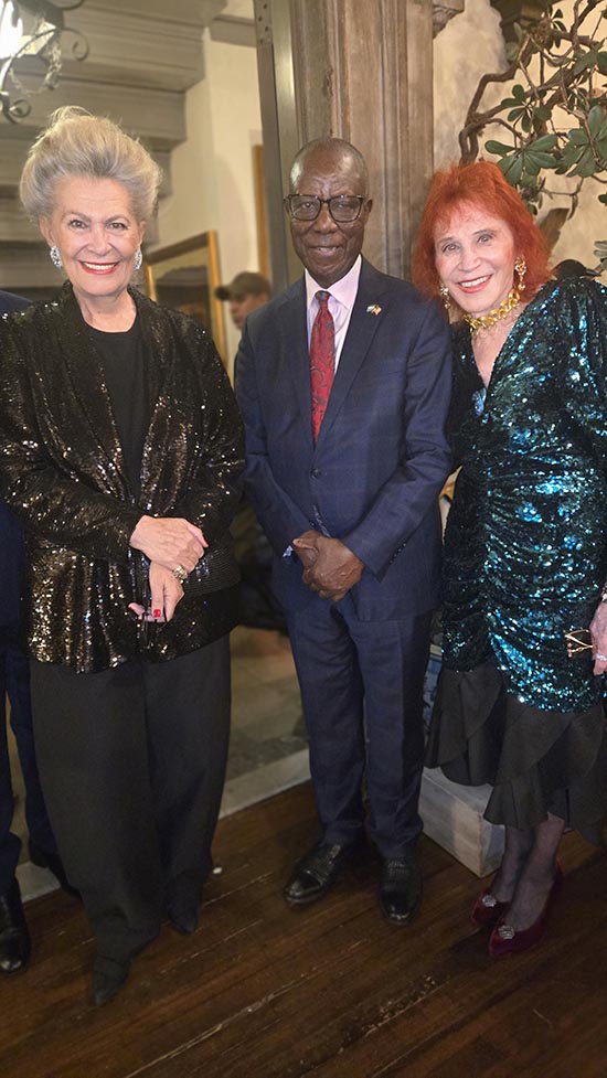 Ambassador Katalin Bogyay, Dr Judy Kuriansky