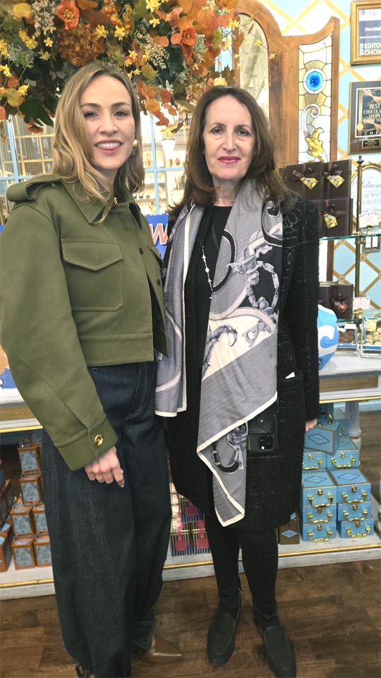 carmen jorda and norah lawlor.  photo by rose billings black tie international magazine