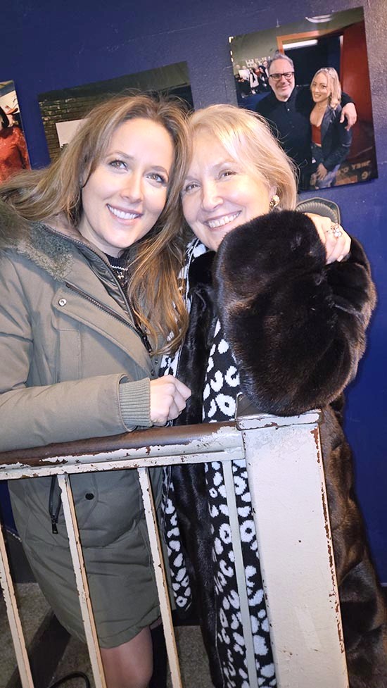 Christine Cote and Victoria&nbsp; Terri-Cote.