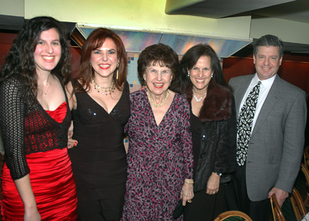 Cristina Carr (niece), Lorraine Cancro, Marcella Cancro (Mom), Barbara Carr (sis), Frank Carr (brother in law)