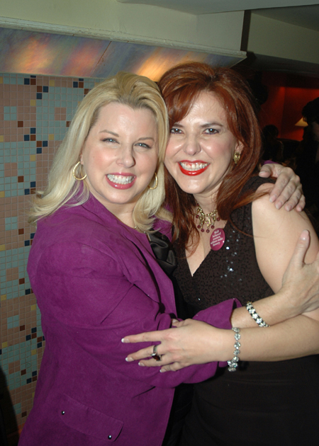 Rita Cosby and "Birthday GirL' Lorraine Cancro