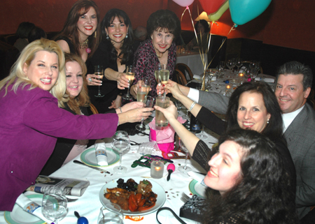 Rita Cosby, Maureen Seaberg, Lorraine, Yvette Wenger, Marcella Cancro, Frank Carr, Barbara Carr and Cristina Carr