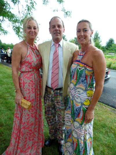 Lisa Arnold , Chris Arnold and Mary Unsworth.  Photo by:  Katlean de Monchy