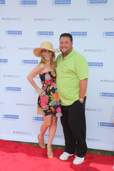 Alison Brod (PR) and Kenny  Dichter ,CEO Marquis Jets 