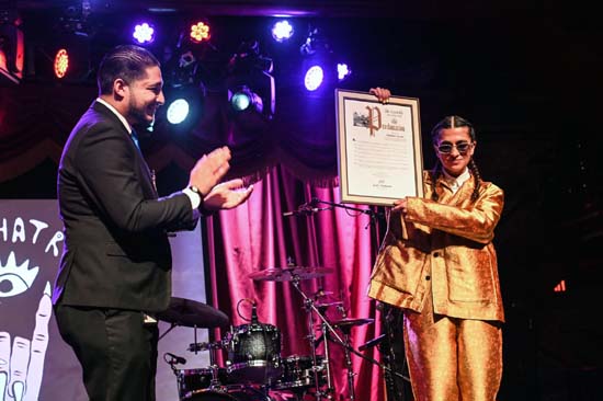 Neil Trivedi and Madame Gandhi