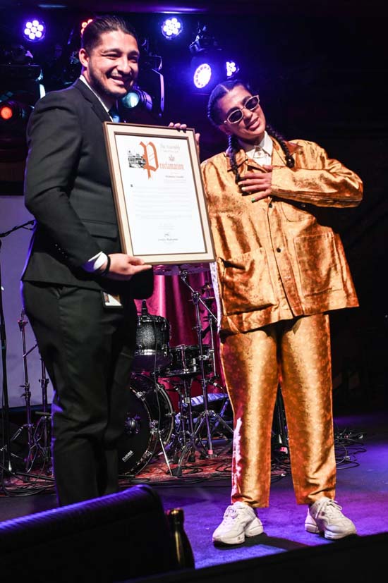 Neil Trivedi and Madame Gandhi