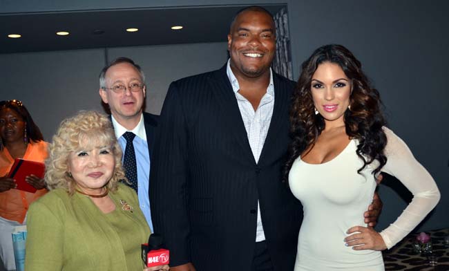 Gloria Cressler, Larry Blascovich, Actor Sean Ringgold of One Life to Live, & Carissa Rosario