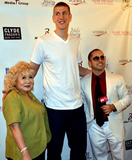   Gloria T. Cressler Mason Plumlee former from Duke University, who got drafted to the Brooklyn Nets, 