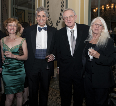 Dr. Nancy Green, Dr. Richard Mayeux, Dr. Herbert Pardes, Dr. Nancy Wexler.  Photo by:  Janet Charles Photo