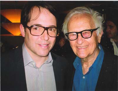 Matthew Broderick and Albert Maysles