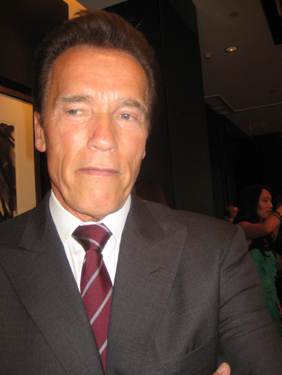 06-18-10 California Governor Arnold Schwarzenegger at the After-School All-Stars (ASAS) benefit gala at Mandarin Oriental Hotel. 80 Columbus Circle. Thursday night 06-17-10