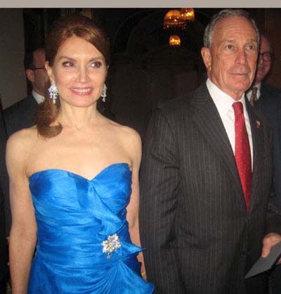 Jean Shaffirof and Mayor Bloomberg at the Jewish Board of Family and Children's Services (JBFCS) 2013 Spring Benefit at the Plaza Hotel. Fifth Ave. & Central Park South. Wednesday night. 04-24-13