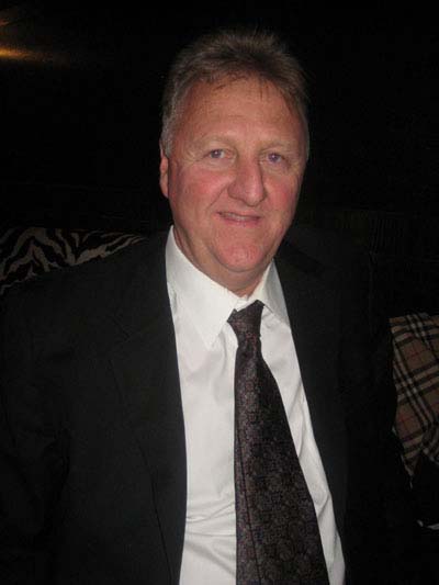 04-12-12 Larry Bird at the opening night party for "Magic/Bird" at the Edison Ballroom. 240 West 47rd St. Wednesday night. 04-11-12