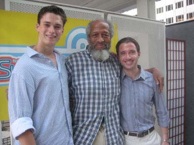 08-14-12 Cast members (L-R) Connor Buckley. Arthur French. J. J. Kandel at the Summer Shorts 6th Annual Reception at Museum Tower. 15 West 53rd St. Monday night 08-13-12