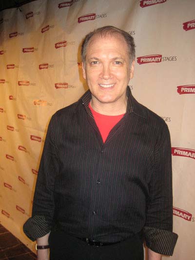 08-17-11 Playwright Charles Busch at the opening night party for "Olive and the Bitter Herbs" at 48 Lounge. 1221 Avenue of the Americas. Tuesday night 08-16-11