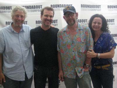 08-24-12 Cast members (L-R) Bill Buell. Douglas Hodge. Max Baker. Geraldine Hughes at a photo op for "Cyrano De Bergerac" at the Roundabout Studio. 115 West 45th St. Thursday afternoon 08-23-12