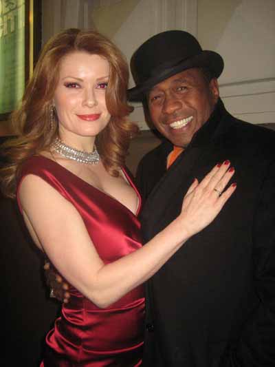 12-02-11 Pamela Jordan and Ben Vereen at the opening night for "Bonnie & Clyde" at the Gerald Schoenfeld Theatre 236 West 45th St. Thursday night 12-01-11