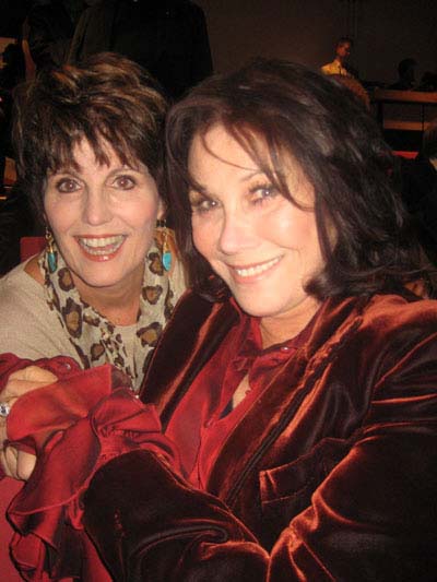 12-01-11 Lucie Arnaz (L) and Michele Lee performed at "Elaine Kaufman: A Celebration of her Life and Legacy" at Merkin Hall. 129 West 67th St. Wednesday afternoon 11-30-11