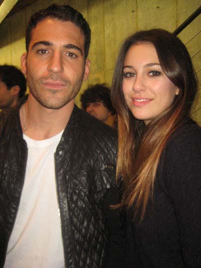 12-07-12 (L-R) Film actors Miguel Angel Silvestre and Blanca Suarez at a press conference for Spanish Cinema Now at the Instituto Ceravntes. 211 East 49th St. Friday morning 12-07-12