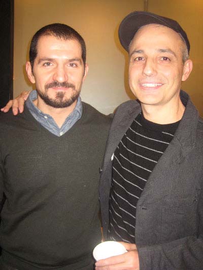 12-07-12 (L-R) Filmmakers Jorge Torregrossa (L) and Pablo Berger at a press conference for Spanish Cinema Now at the Instituto Ceravntes. 211 East 49th St. Friday morning 12-07-12