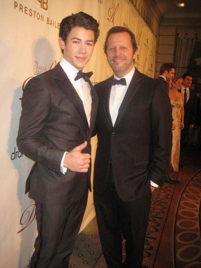 02-07-12 (L-R) Nick Jonas. Rob Ashford at the Drama League's 28th Annnual Benefit Gala at the Pierre Hotel. 2 East 61st St. Monday night 02-06-12