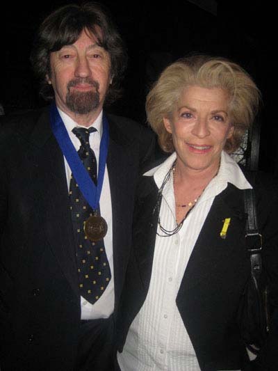 01-29-13 (L-R) Honoree Trevor Nunn. Suzanne Bertish at the 2012 Hall of Fame dinner at the New York Friars Club. 57 East 55th St. Monday night 01-28-13