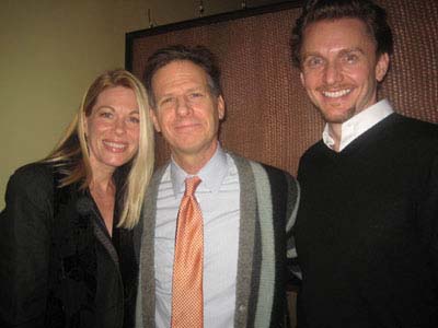 01-31-13 (L-R) Marin Mazzie. cast member Martin Moran. Jason Danieley at the opening night party of "All the Rage" at the West Bank Cafe. 407 West 42nd St. Wednesday night 01-30-13