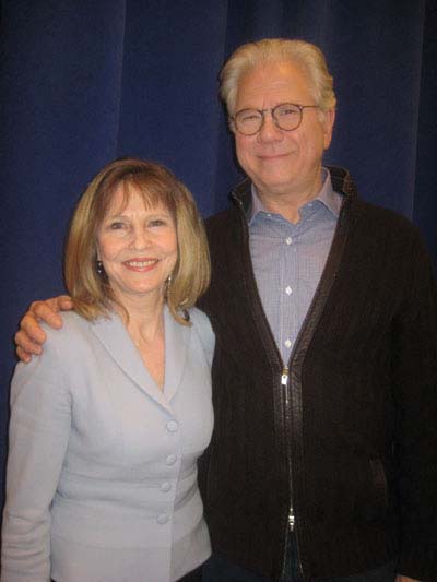 02-01-12 Cast members Donna Hanover and John Larroquette at a press conference for "Gore Vidal's The Best Man" at New 42nd Street Studios. 229 West 42nd St. Wednesday morning 02-01-12