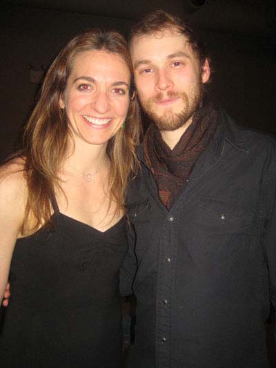 01-21-13 Director Gaye Taylor Upchurch and cast member Tobias Segal at the opening night party for "Bethany". the City Center Studio 5. 150 West 56th St. Sunday night 01-20-13