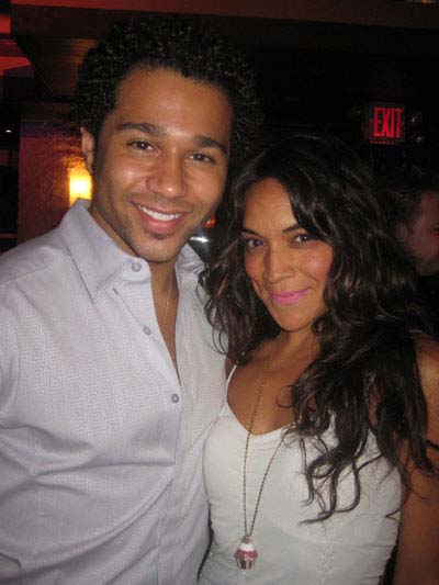 07-10-12 Corbin Bleu and Jene Hernandez at the opening night gala of the New York Musical Theater Festival (NYMF) at Hudson Terrace. 621 West 46th St. Monday night 07-09-12