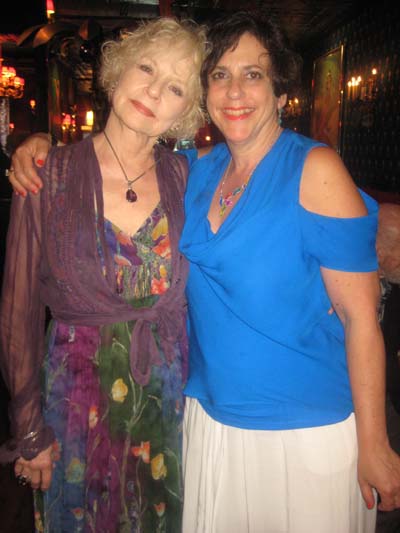 07-30-16 (L-R) Penny Fuller. Susan Charlotte at the Cause Celebre Musical Brunch Series "Songs of  Charles Strouse" at Chez Josephine. 414 West 42nd St. Saturday afternoon 07-23-16.  Photo by:  Aubrey reuben