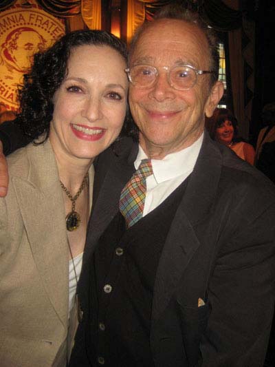 06-15-12 Bebe Neuwirth and Joel Grey at The Theater Hall of Fame 2012 Fellowship Luncheon Saluting Joel Grey at the New York Friars Club. 57 East 55th St. Friday afternoon 06-15-12