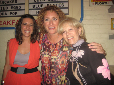 07-07-11 (L-R) Producers Eva Price. cast member Judy Gold. Daryl Roth at the opening night party for "The Judy Show: My life as a sitcom" at Big Daddy's. 239 Park Ave. South. Wednesday night 07-06-11