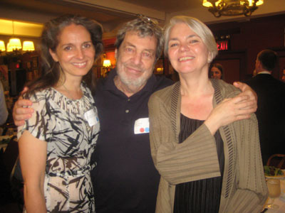 06-09-11 (L-R) Christine Jones. who received the Ruth Morley Design Award. Tony Walton. Susan Hilferty at the League of Professional Theatre Women's Leadership Luncheon at Sardi's. 234 West 44th St. Thursday 