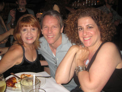 06-07-11 (L-R) Cast member Annie Golden. Stephen Bogardus. Mary Testa at the opening night party for "The Shaggs" at Heartland Brewery. 625 Eighth Ave. Tuesday night 06-07-11