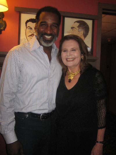 06-22-12 Norm Lewis and producer Randie Levine-Miller at the Inaugural Actors Fund Benefit Luncheon at Sardis. 234 West 44th St.. Thursday afternoon 06-21-12