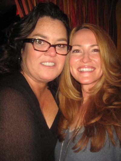 05-08-12 Cast member Rosie O'Donnell (L) and girlfriend Michelle Rounds at a party for "Women Behind Bars" gala by the New Group. at Il Punto restaurant. 507 Ninth Ave. Monday night 05-07-12