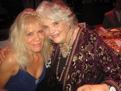 05-15-12 Ilene Kristen (L) and honoree Lois Smith at Ensemble Studio Theatre Gala at SIR Stage. 508 West 37th St. Monday night 05-14-12