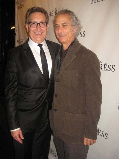 11-02-12 (L-R) Director Moises Kaufman. cast member David Strathairn at the opening night party for"The Heiress" at the Edison Ballroom. 240 West 47th St. Thursday night 11-01-12