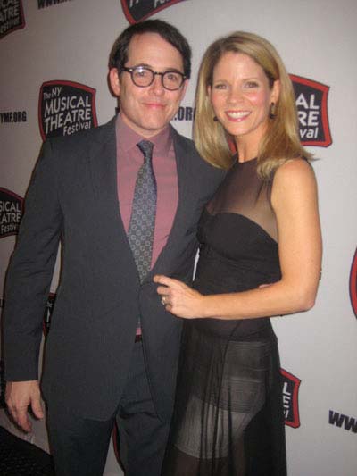 11-12-12 Matthew Broderick and Kelli O'Hara at The New York Musical Theatre Festival Ninth Season Gala honoring Kelli O'Hara at the Hudson Theatre. 145 West 45th St. Sunday night 11-11-12