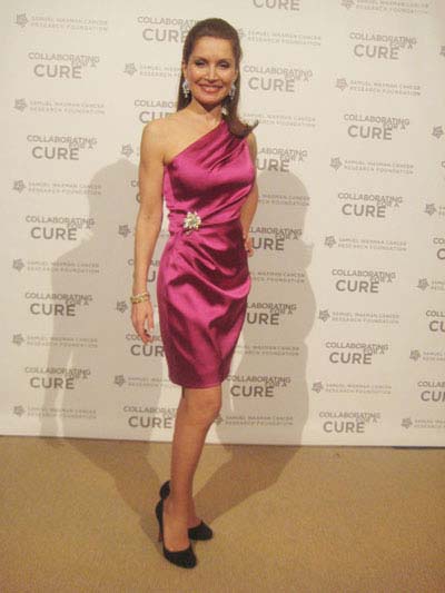 11-18-11 Jean Shafiroff at the 14th Annual Collaborating for a Cure Dinner a benefit for the Samuel Waxman Cancer Research Foundation at the Park Avenue Armory. 643 Park Ave.. Thursday night 11-17-11