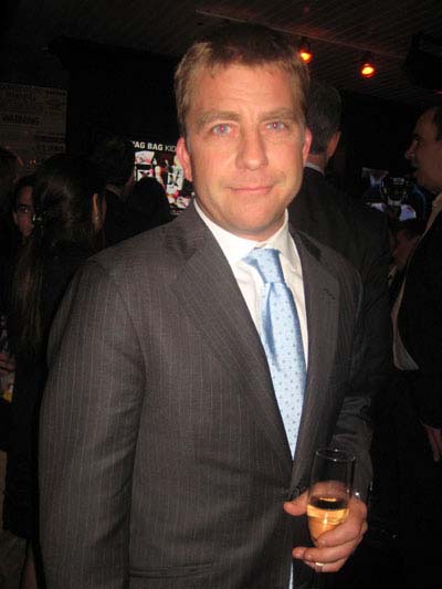 11-20-12 Producer Peter Bilingsley who starred in the 1983 film at the opening night party for "A Christmas Story, the Musical" at Lucky Strike Lanes, 624-600 42nd St. Monday night 11-19-12