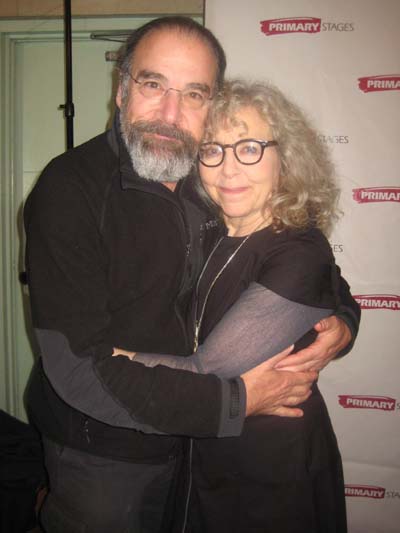 10-16-13 Mandy Patinkin and wife/cast member Kathryn Grody at the opening night party for "The Model Apartmentl" at Sarabeth's. 40 Central Park South. Tuesday night 10-15-13.  photo by:  aubrey reuben